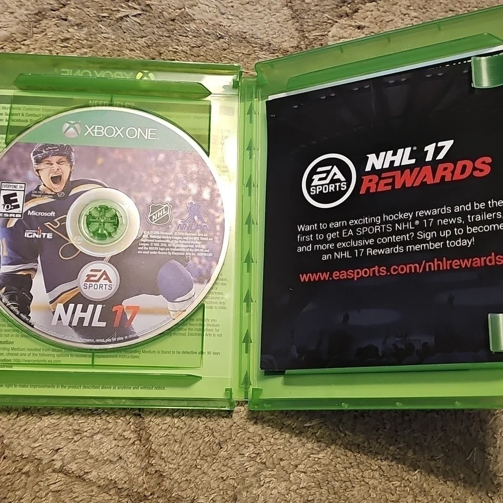 Xbox one NHL 17
